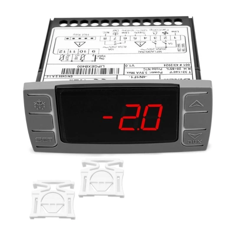 وحدة تحكم في درجة حرارة القناة المزدوجة معدات التبريد التجارية تصميم كفاءة في استخدام الطاقة