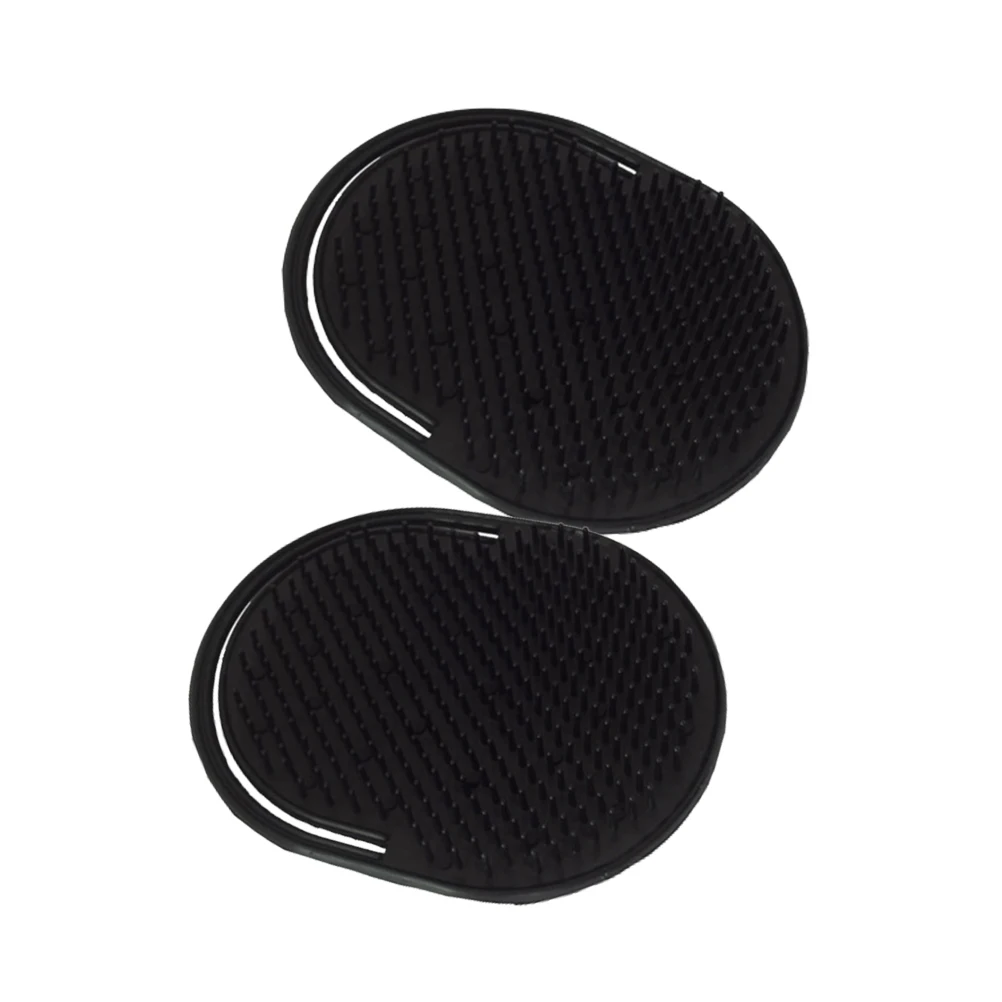 

8pcs Premium For Cleaning Scalp Massage Soft Plastic Hand Brush Hair Massage Comb For Men Hand Hair Brush Women