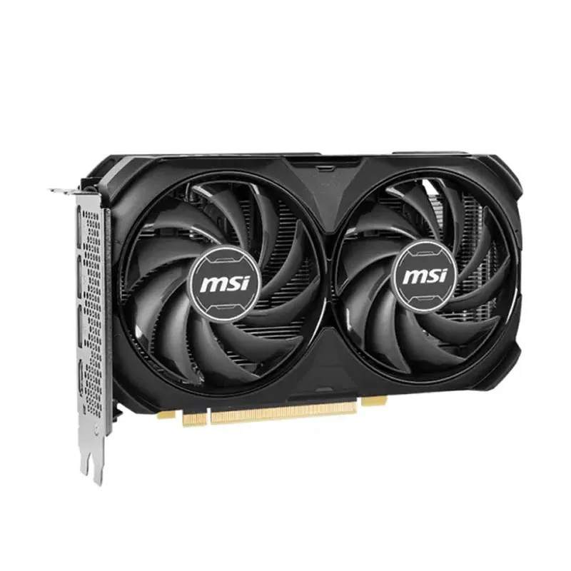 MSI RTX4060Ti 8GB Kartu Grafis Permainan Komputer GDDR6 GPU GeForceRTX 4060 Ti VENTUS 2X BLACK OC