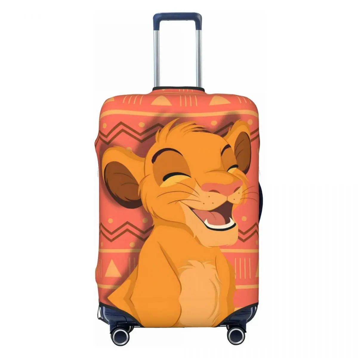 

Custom The Lion King Graphic Luggage Cover Elastic KawaiiSimba Cub Film Travel Suitcase Protective Covers Suit For 18-32 inch