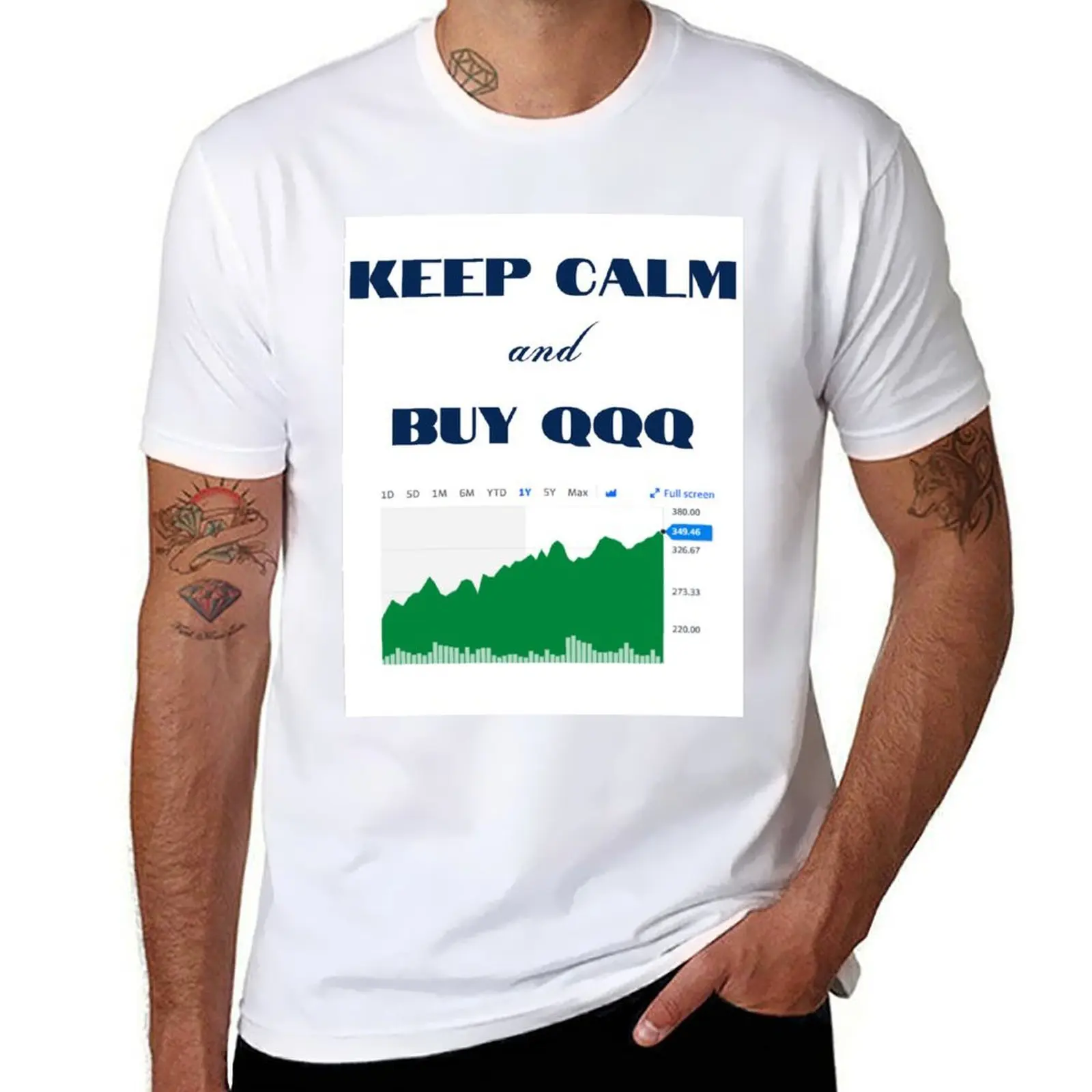 Keep calm and buy QQQ T-Shirt funny t shirts dark humor t shirt personalised man t shirts graphic T-Shirt