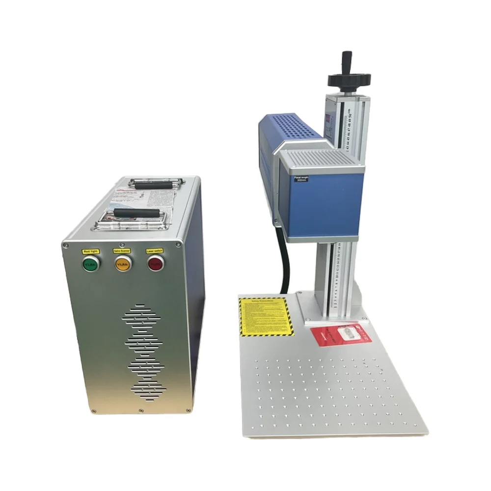 30W 40W 60W 70W Co2 RF Laser Marking Machine For Engraving Non-metallic Material Co2 Galvo