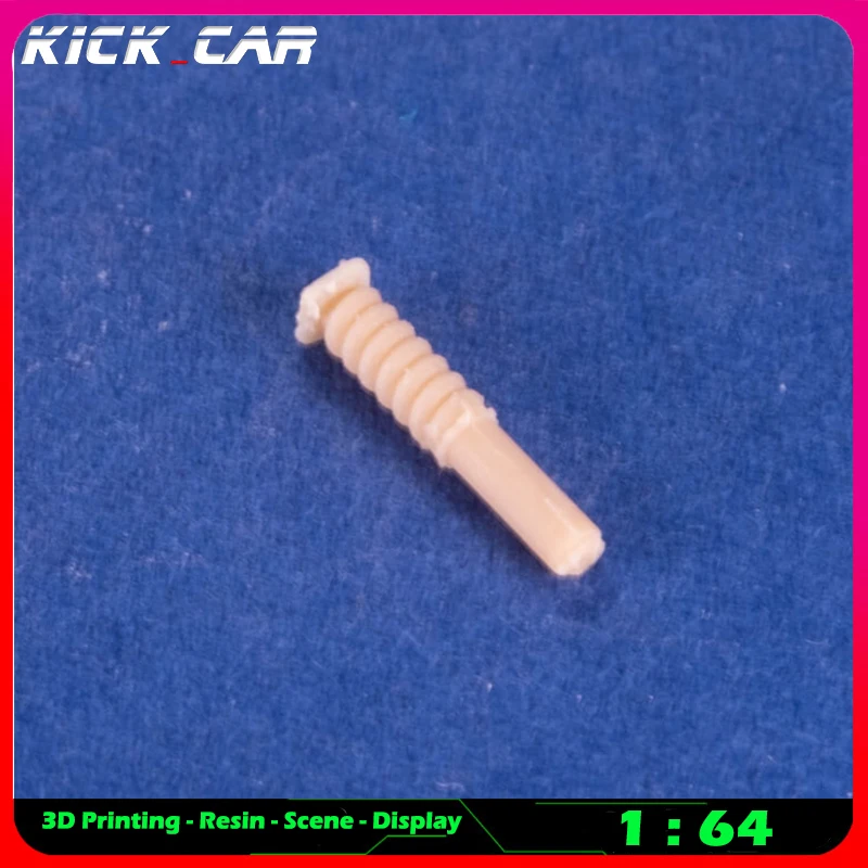 Kickcar 1/64 Vehicle Shock Absorber Model Car Diorama Uncolored Resin Garage Scene Repair Tools Decoration Simulation Scene Toy