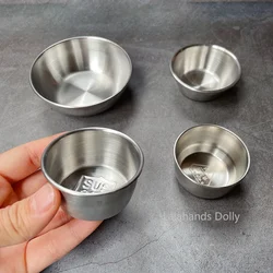 Dollhouse Mini Stainless Steel Bowl/Basin Model for Dollhouse Kitchen Furniture Decor Accessories