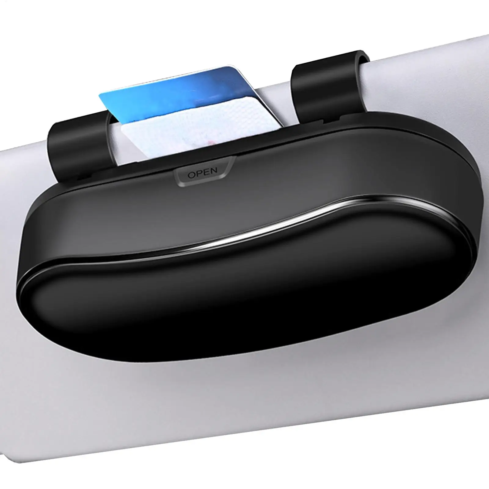 Glasses Case For Car Universal Multi-Functional Auto Supplies Eyeglass Case For Vehicle Driving Road Trip Birthday Mother's Day