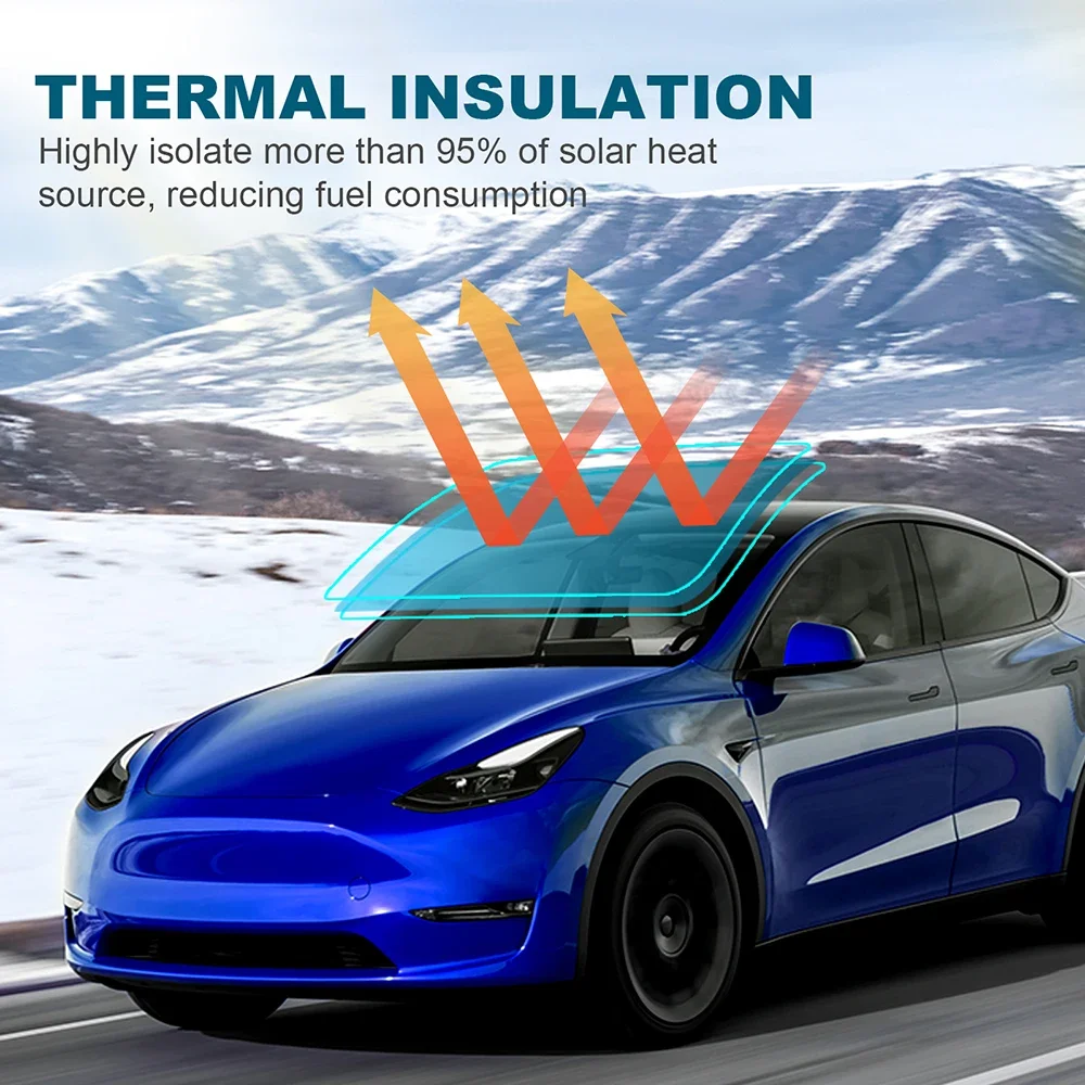 

for Tesla Model 3 Model3 2018 2019 Car Tint Film Front Rear Side Window Solar Summer UV Privacy Protector Accessories
