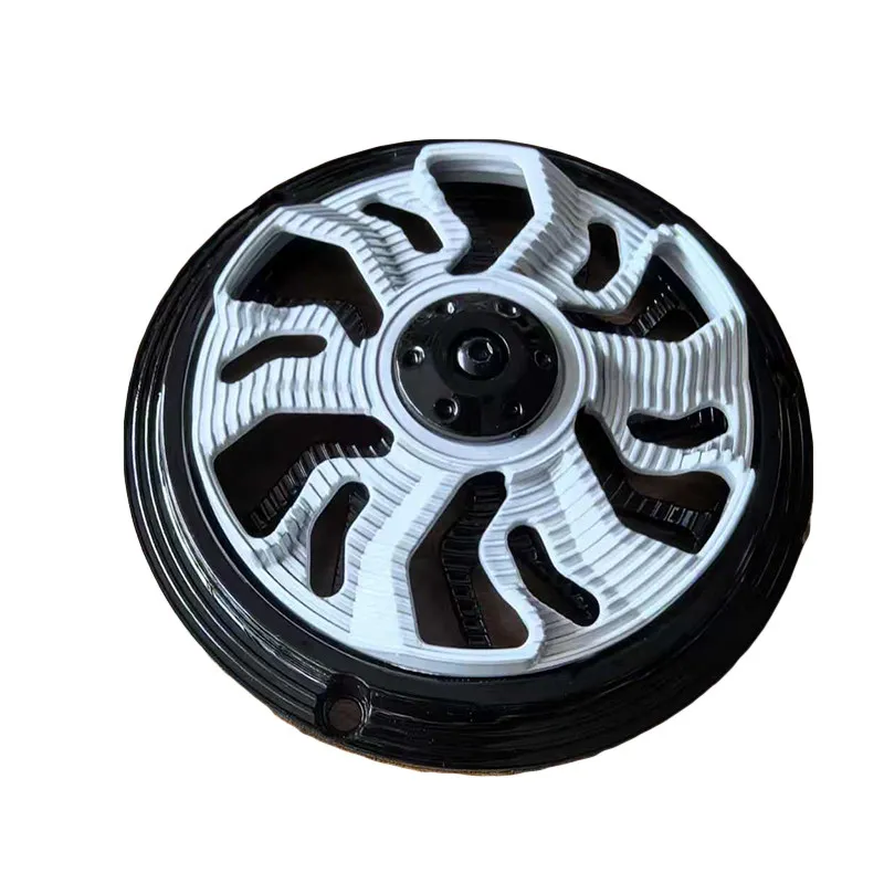 Engine Cooling Fan Cover High-Strength Engine Rotary Cooling Fan Protective Case Motorcycle Radiator Protective Cover