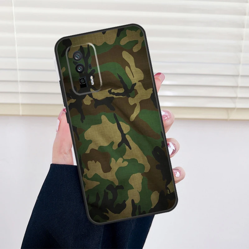 Capa de camuflagem para Xiaomi POCO, Capa Militar, Exército, Pro, X5, Pro, X3, F5, M6, M5s, X4, GT, F3, F4, 12X, 13 Ultra, 11T, 12T, pro 12