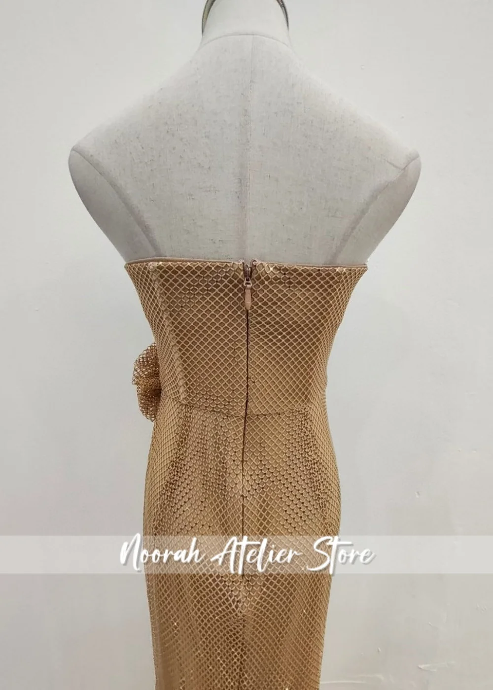 アラビア風ブラウンロングスリーブ豪華アップリケ付きイブニングドレス、ステンドレス、ドバイウェディングドレス、女性用フォーマルドレス2025、カスタムメイド