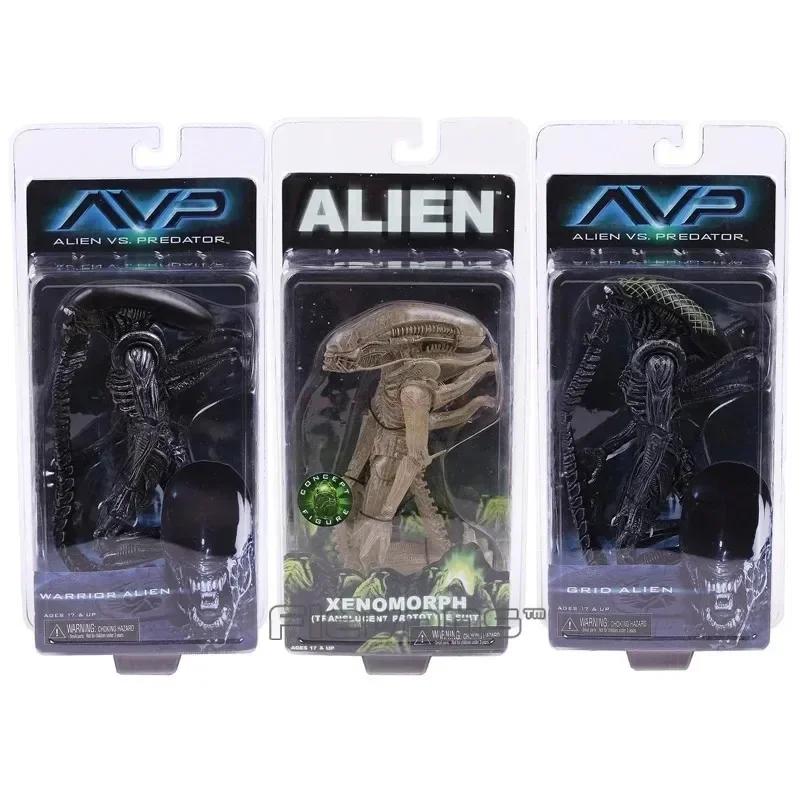 

Alien War Alien Contract Iron Blood Warrior Alien Wave 7 AVP Hands on and Collectible Models for Aliens Desktop Decoration Gifts