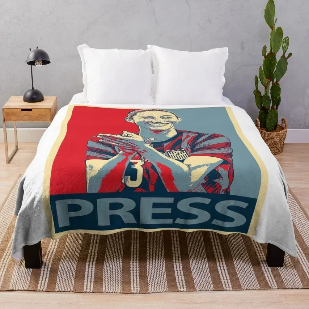 Christen Press Throw Blanket Personalized Gift Travel Extra Large Throw Sofas Blankets