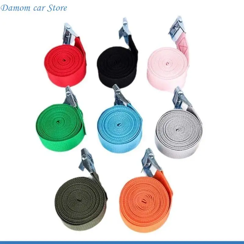 

A2UC Cargo Fastening Strap Nylon Tie Downs Slip Resistants Strap for Shipping Cargo