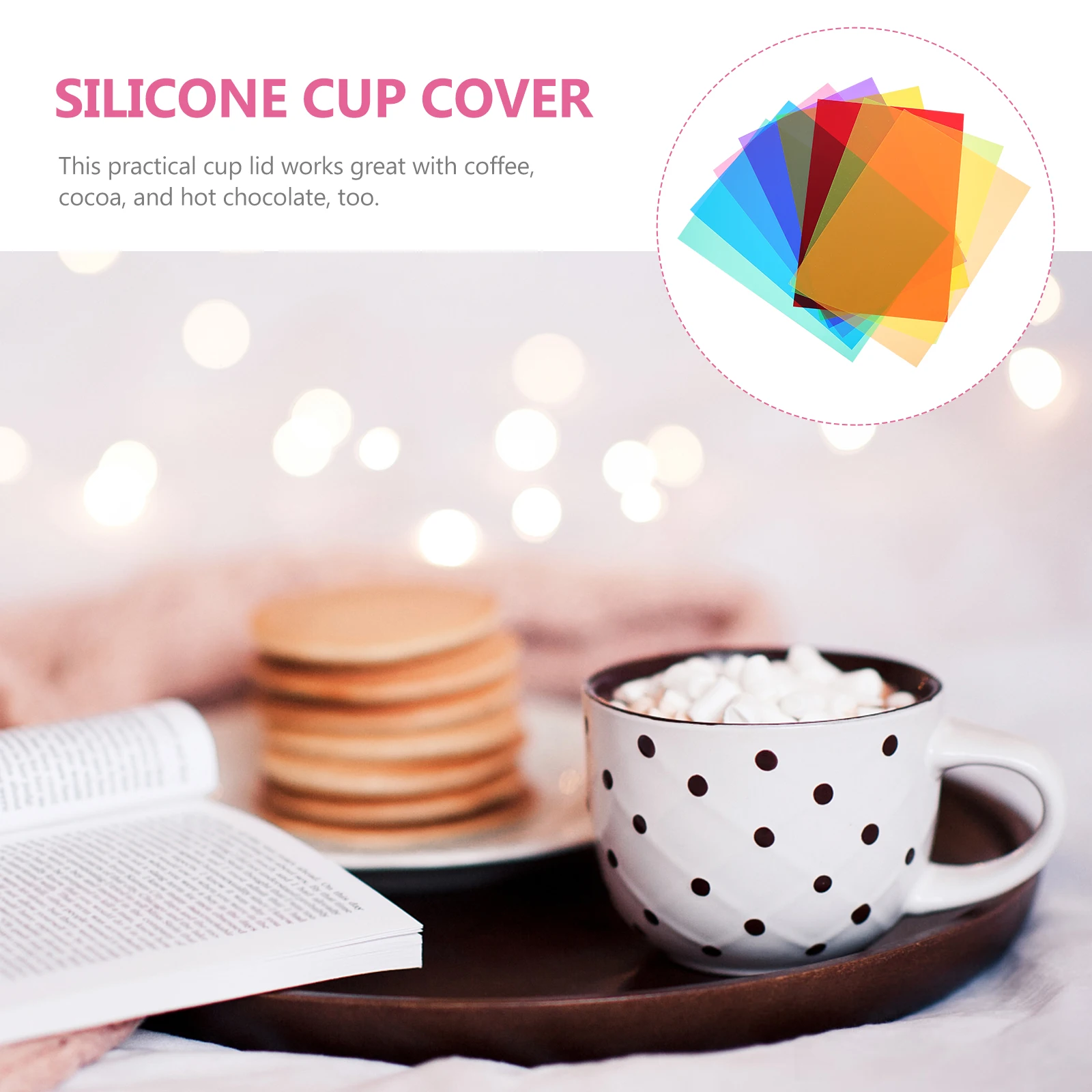 

8 pcs Pvc Scratch-Resistant Flexible Reading Coverings For Dyslexia Matte Translucent Films Durable Overlay Tools Art Supplies