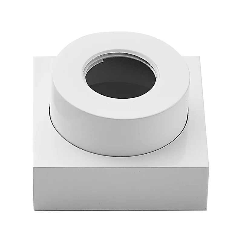 Copper Decorative Cover Shower Faucet Cover Adjustable 6-Point Shower Cover Telescopic Height Wall Flange Pipe Covers