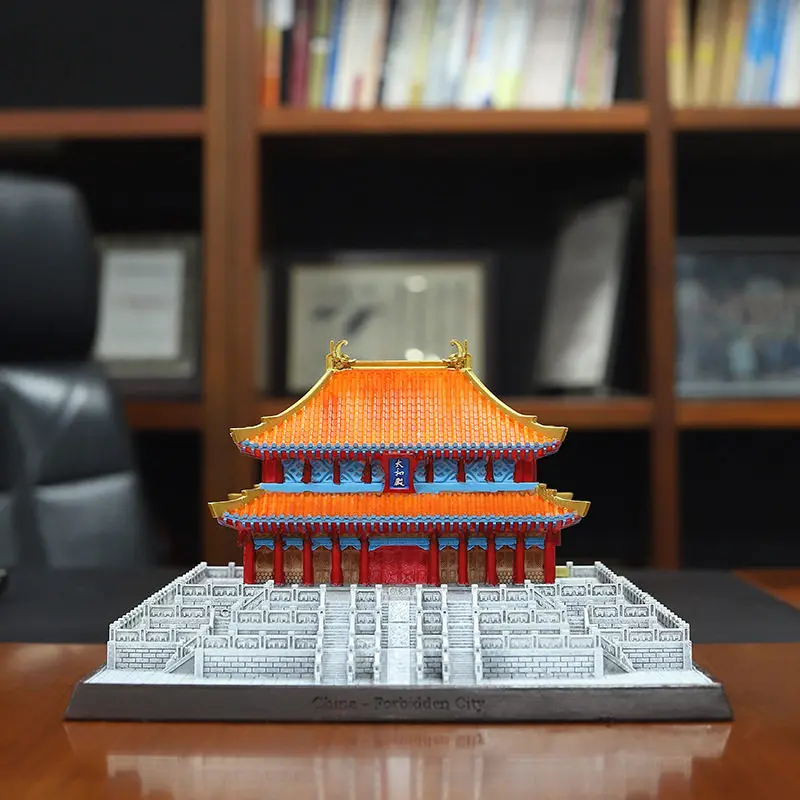 Resin Famous Building Model Ornament Realistic Architecture Decor