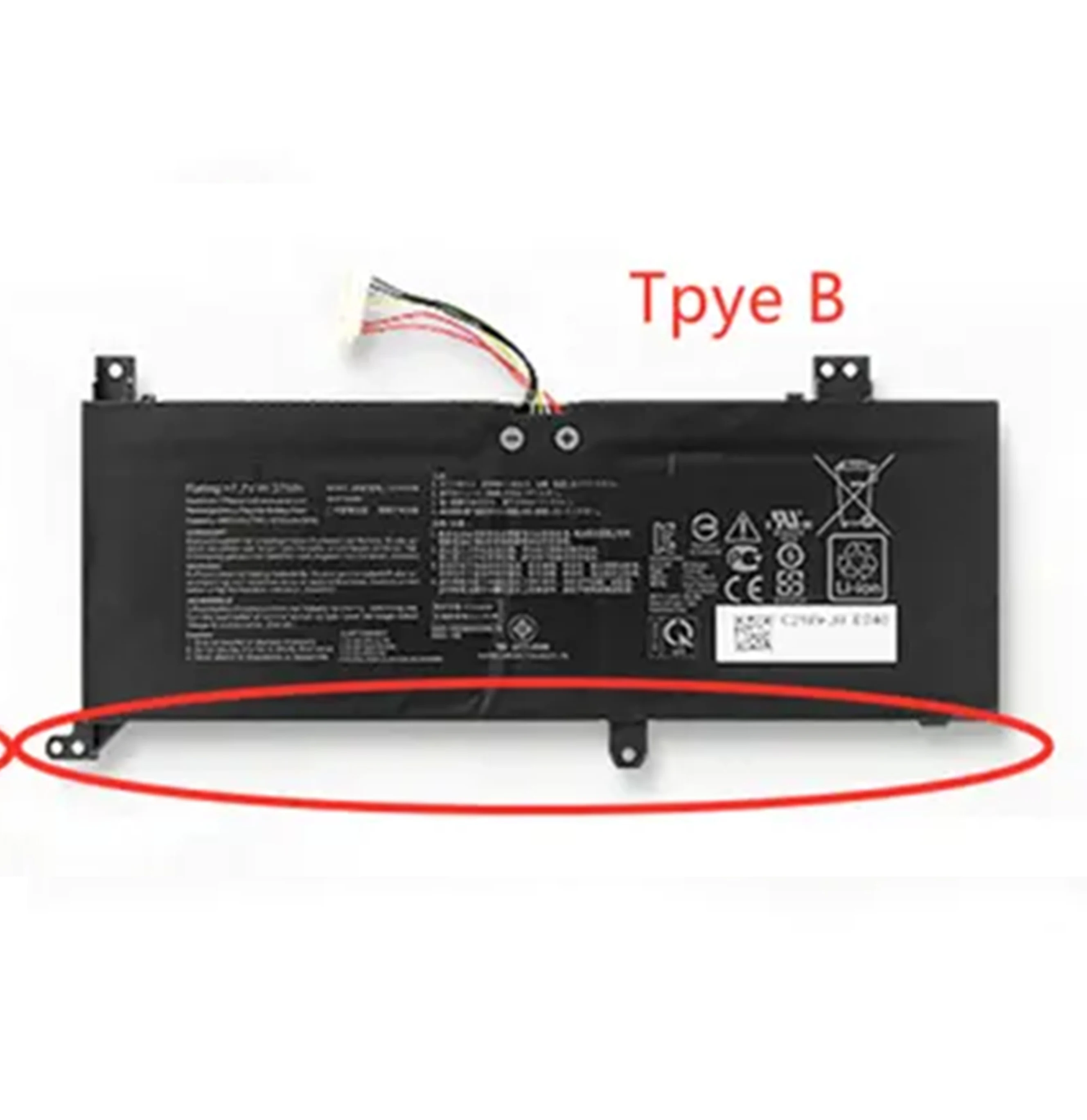 C21N1818 Laptop Battery C21N1818 FOR ASUS VIVOBOOK 15 X512DA X512DK X512F X512FA X412F F515JA Series C21N1818