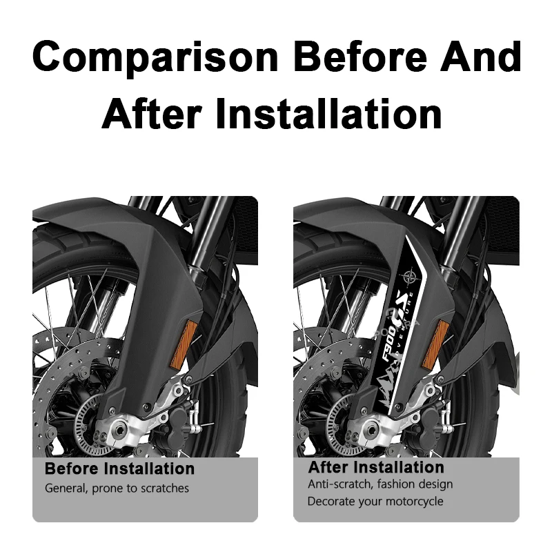 POSFIRA دراجة نارية الجبهة الحاجز ملصقات ملصق حائط من الفينيل لسيارات BMW F900GS F 900 F900 GS Adventure 2026 2025 2024 اكسسوارات الطين