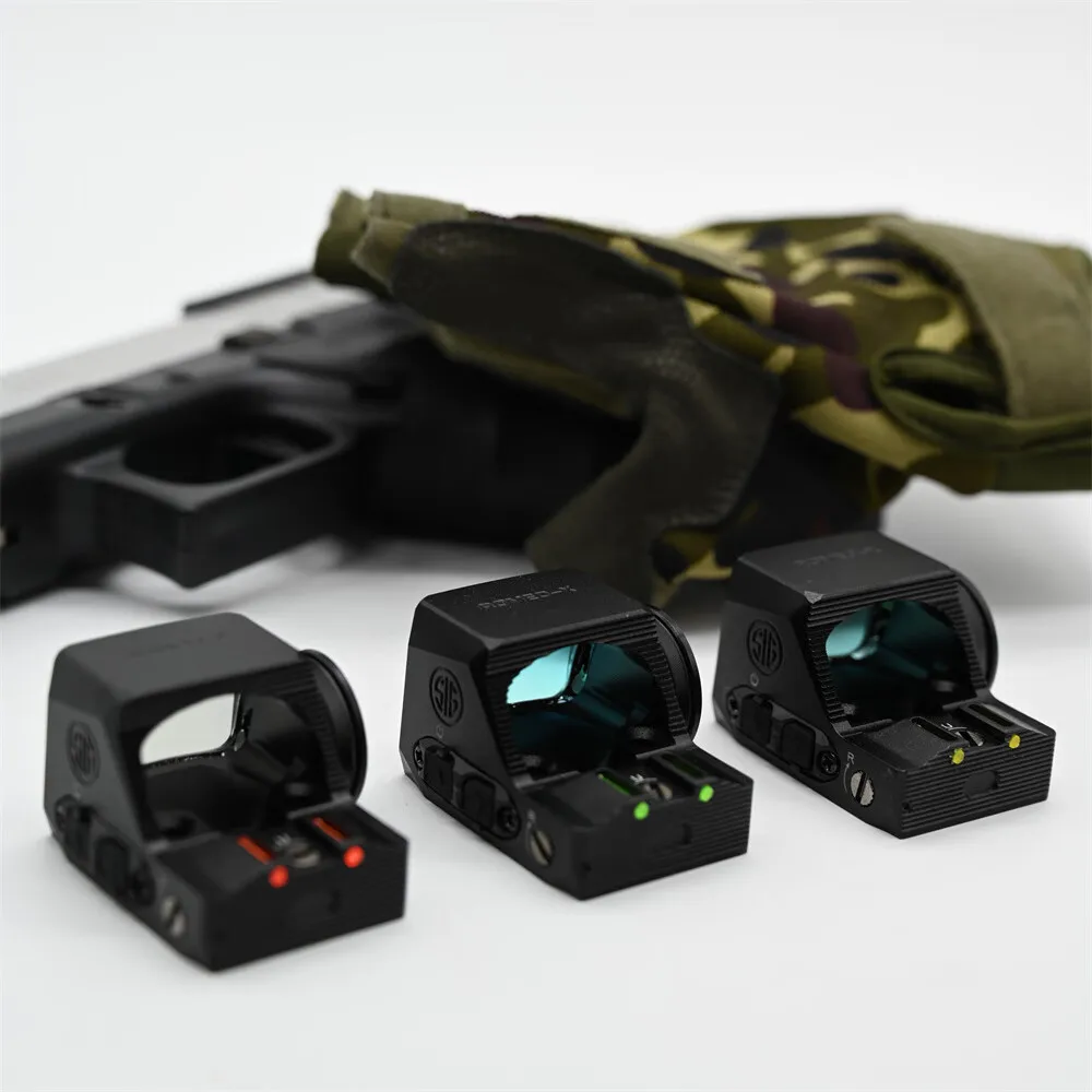 S * G R-X PRO ريد دوت البصر 1x24 مللي متر مسدس صغير مسدس ريفلكس البصر ث/RM * البصمة لنطاق بندقية غلوك البصرية المدمجة #6