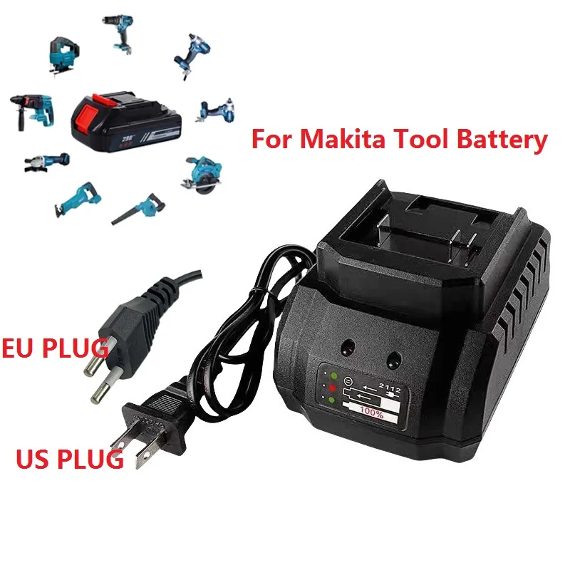 12.6V 18V 21V Charger For Makita Electric Drill Electric Wrench Electric Blower Grinder Charger Electric Tool Battery Charger