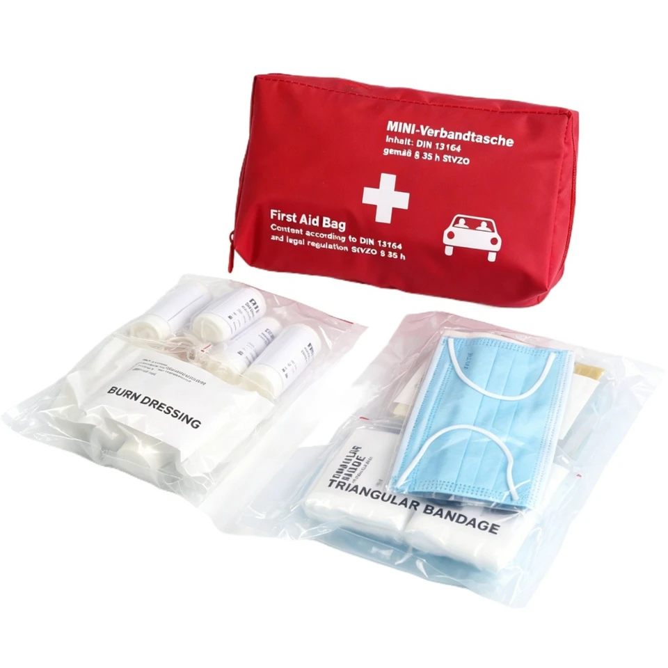 DIN13164 First Aid Kit Car Emergency Vehicle Medical Oxford Cloth