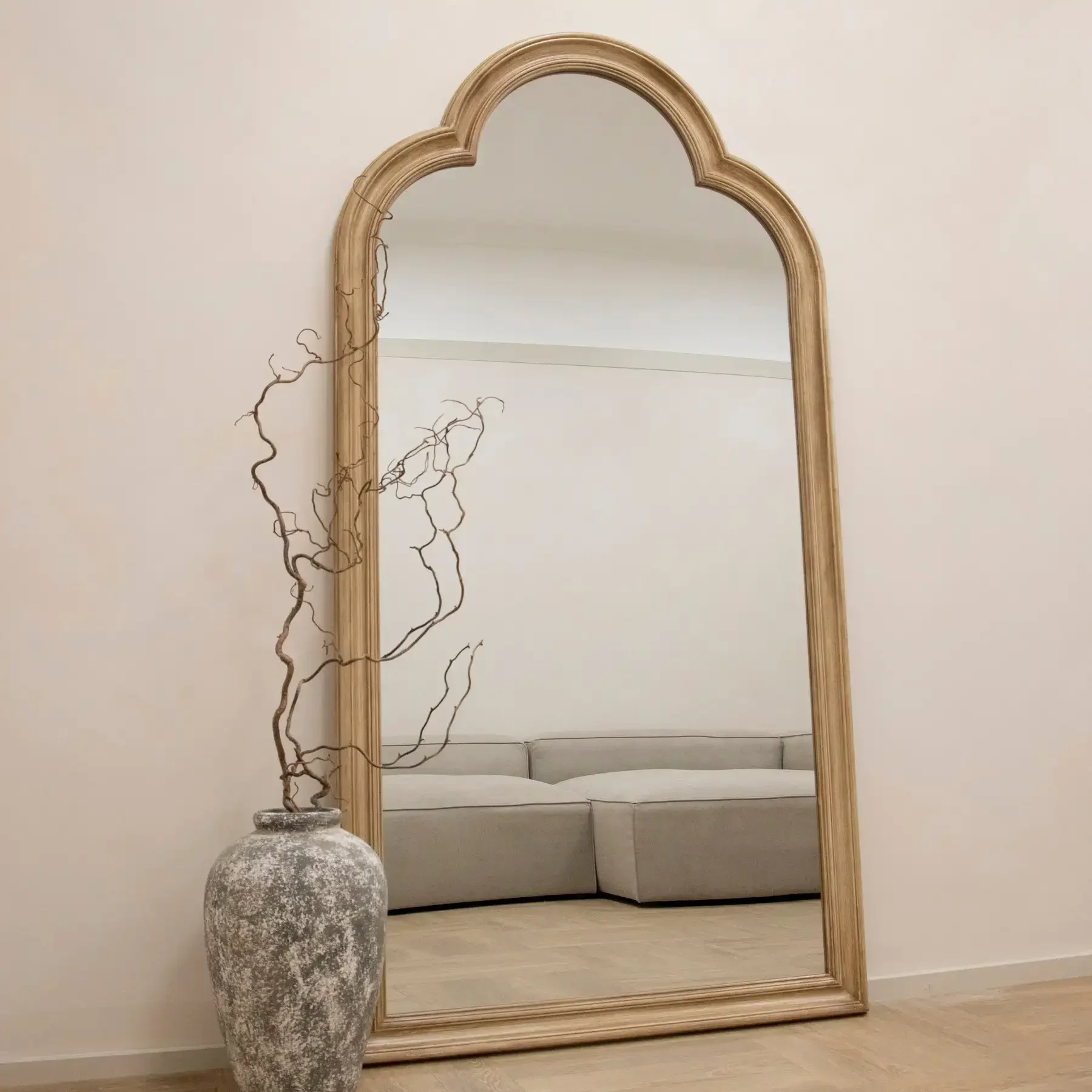 Large Frameless Wall Mounted Bathroom Mirror Luxury 3mm Glass Aluminum Wood/Metal Frame Hotels Rooms