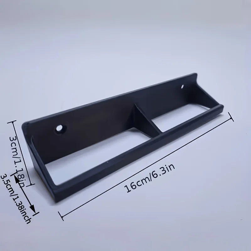 1 Stück robuste, wandmontierte Aufbewahrungseinheit mit platzsparendem Design – einfache Installation, stabile Kunststoffkonstruktion, für die Garage – Detail 2