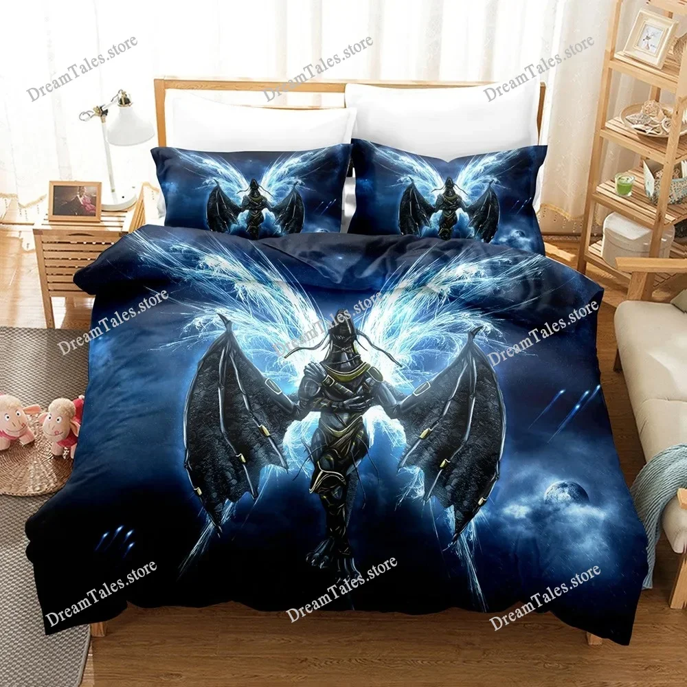 Angel Bedding Set Single Twin Full Queen King Size Fallen Angel Bed Set Aldult Kid Bedroom Duvet Cover Sets 3D Print741