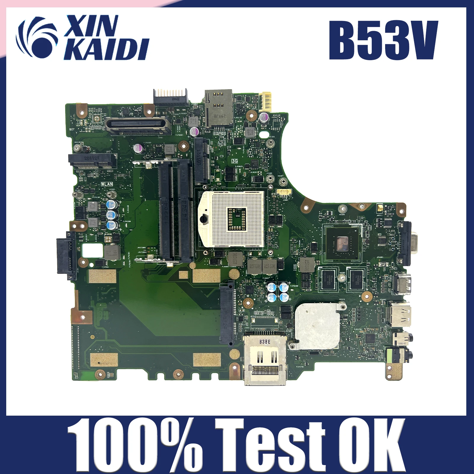 

B53V Laptop Motherboard For ASUS B53V B53VC Mainboard 100% TEST Working