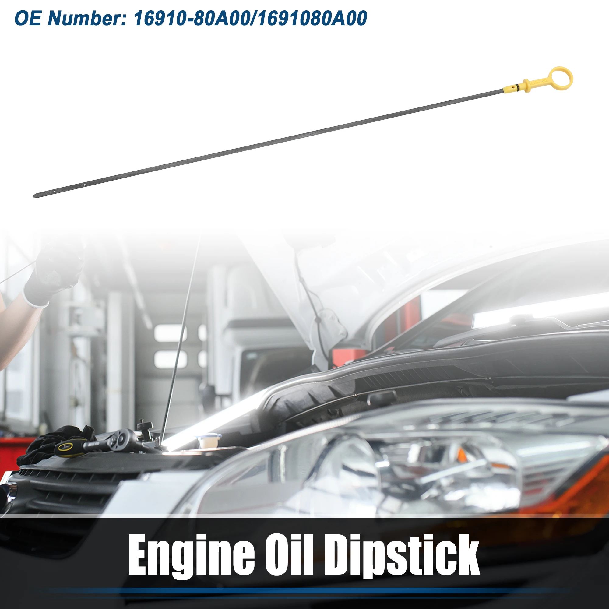 

UXCELL Engine Oil Level Indicator Dipstick for Suzuki Grand Vitara 2000 2001 2002 2003 2004 2005 2006-2017 No.16910-80A00