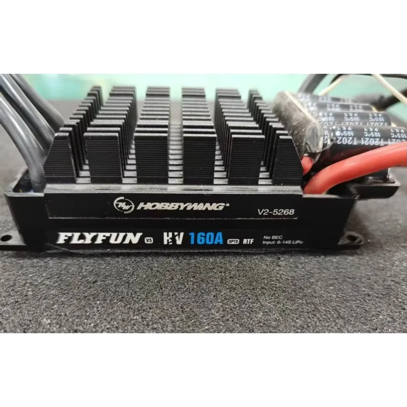 90% new Hobbywing FlyFun Series 160A-OPTO 6-14S Electric Speed Control ESC FlyFun-160A RTF