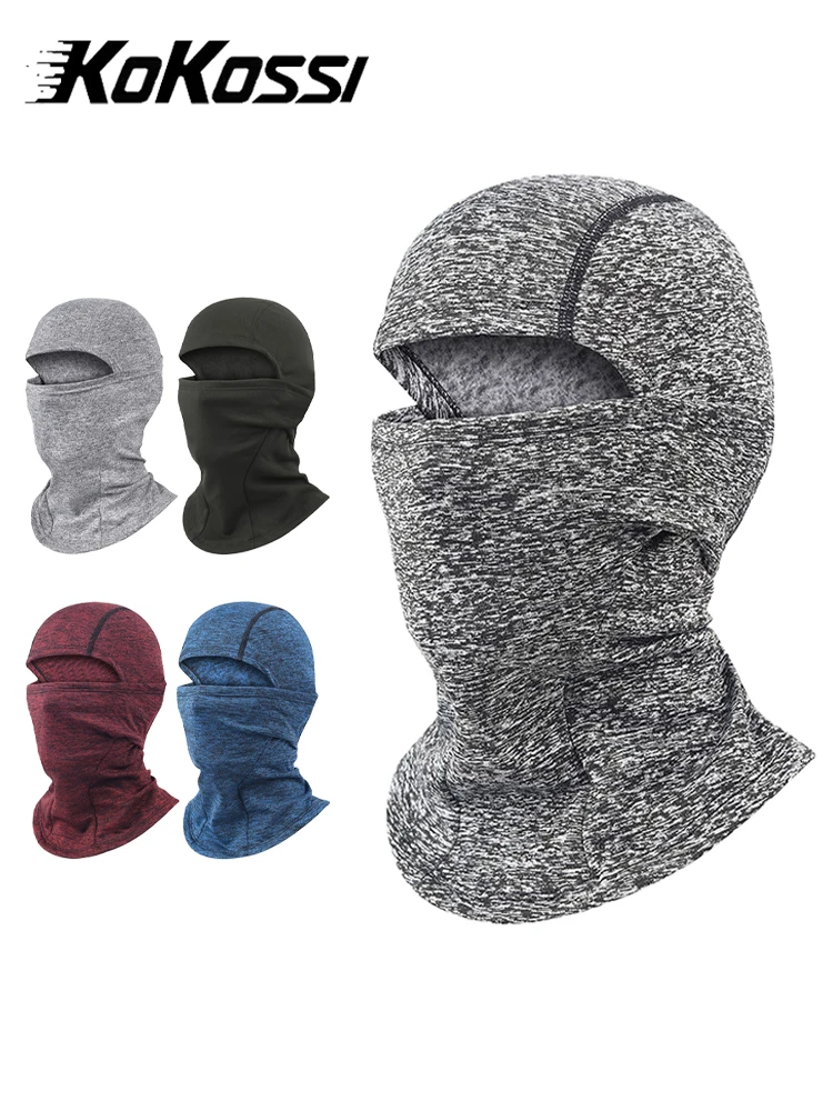 AliExpress KoKossi Winter Cycling Fleece Elastic Balaclava Motorcycle Mask Helmet Outdoor Cold Head Cover Windproof Neck Cover Warm Hat