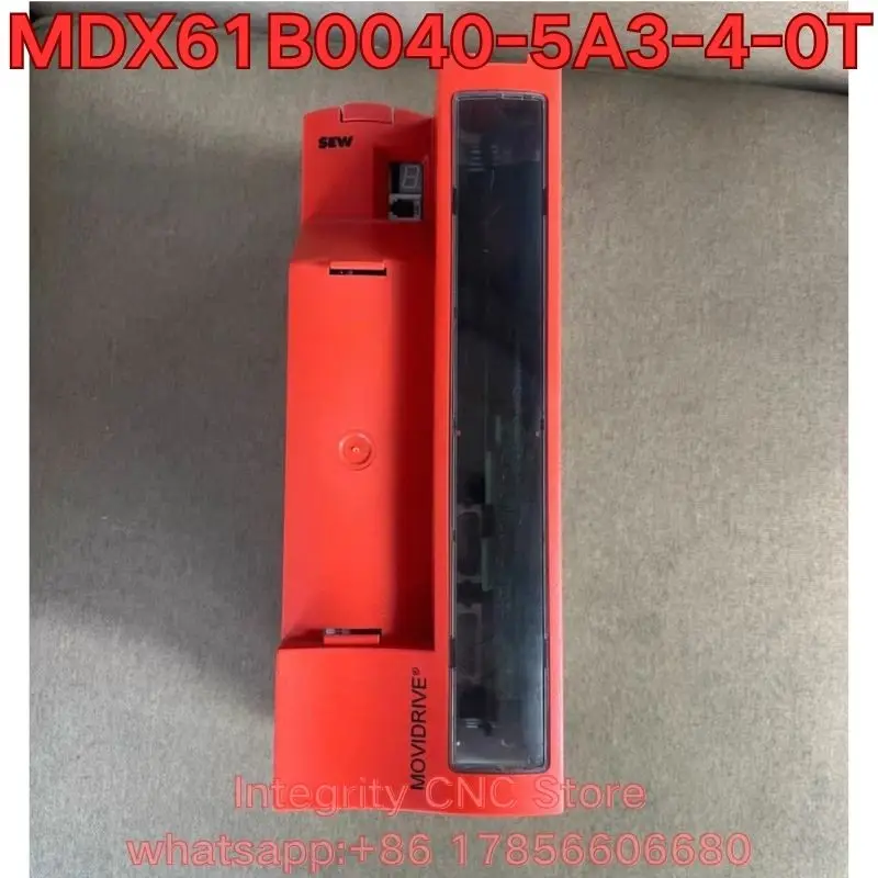 Second-hand MDX61B0040-5A3-4-0T inverter function test is normal