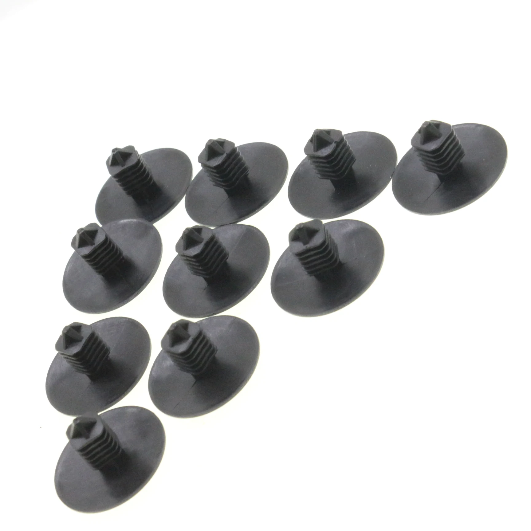 

10 Pcs Upper Insulator River Clips Retainer for Nissan Juke 2011–2017 Direct Replacement Black Nylon Fastener | 66820-1KM0A