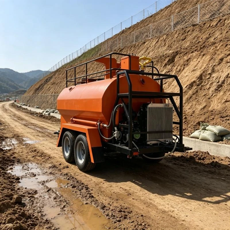 Heavy Equipment Landscaping - Equipo Hidrosembrador Portátil de Alta Resistencia