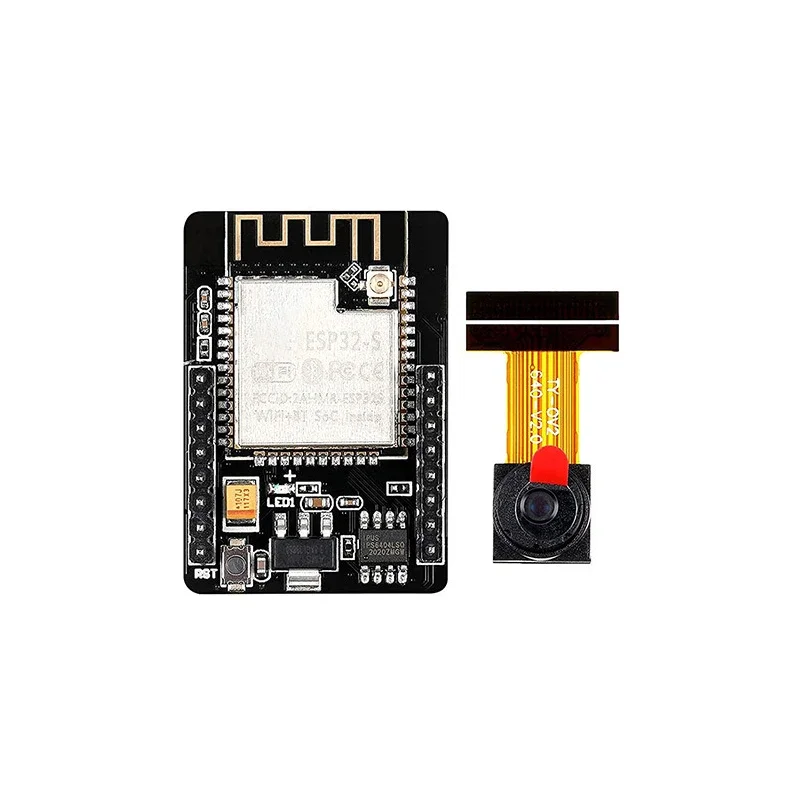 ESP32-CAMwifi bluetooth internet of things motherboard low power consumption with OV2640 camera.