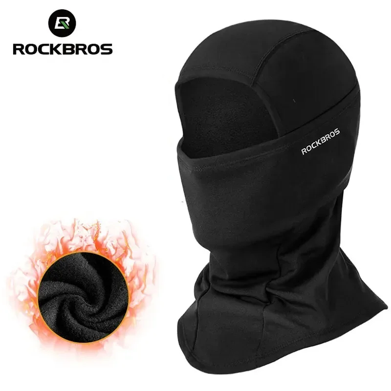 ROCKBROS Winter Ski Face Scarf Face Mask Cycling skiing running sport Training Balaclava Winderproof Bicycle Accessory Laser