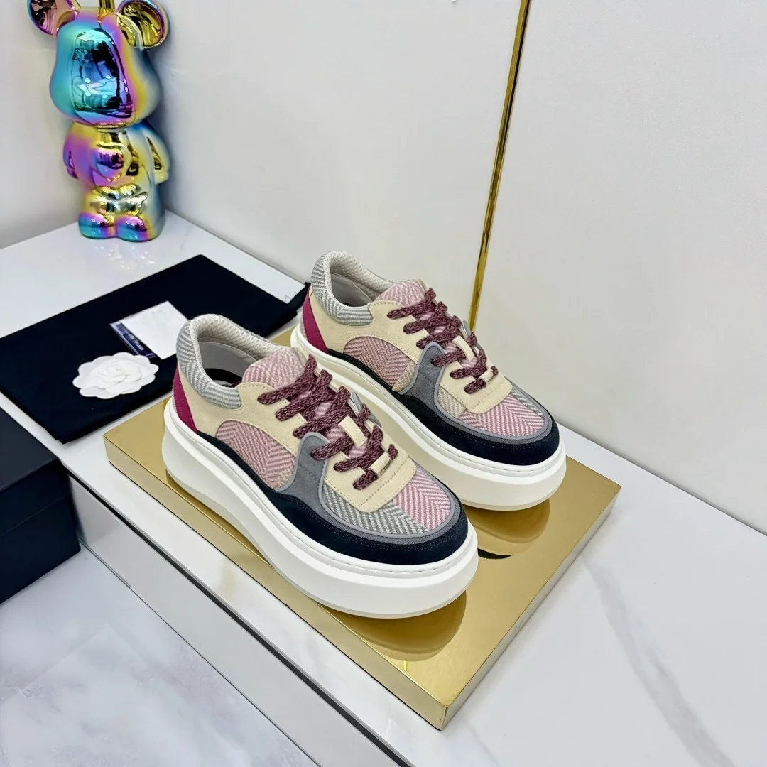 High Density Canvas Unisex Skate Board Shoes Lace Up Casual Sneakers Non Slip Flat Rubber Sole Wear Resistant Lightweight Street Couple Footwear Men Women Outdoor Daily Walking