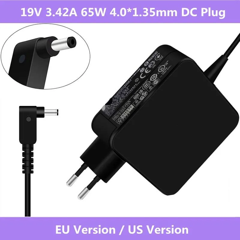 New  AC Adapter 19V 3.42A 65W Power Charger 4.0*1.35mm Cable For Asus Zenbook UX310UA UX305CA UX305C UX305UA UX305F Laptop