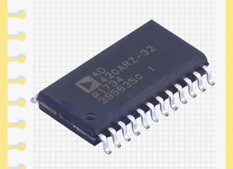 AD420ARZ-32 SMT SOP24 brand new original digital to analog acquisition converter IC chip 16 bit DAC digital to current loop outp