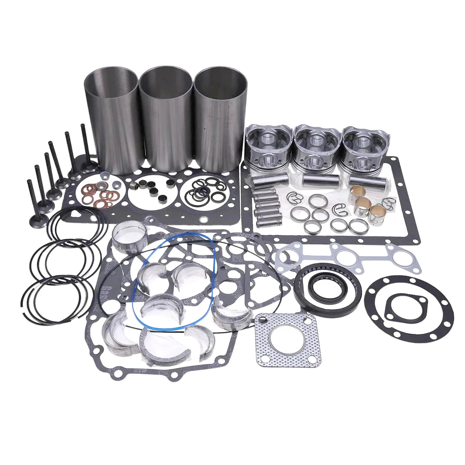 Overhaul Rebuild Kit for D1105 IDI 3 cylinder Kubota Engine