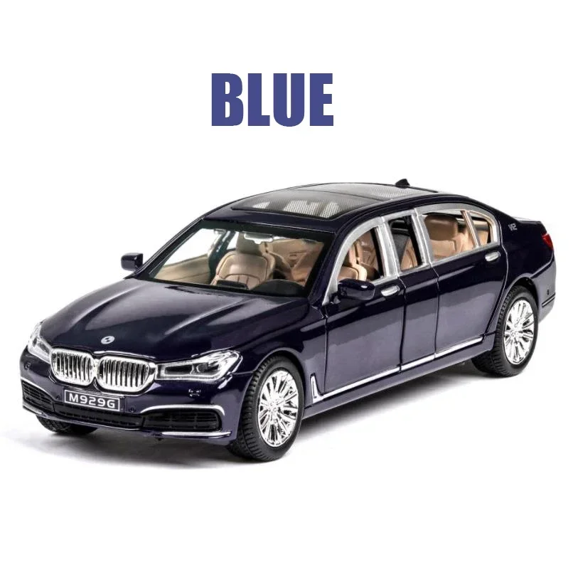 1:24 BMW 760LI Toy Car Excellent Quality Metal Car Toy Alloy Car Diecast Toy Vehicles  Model Toys For Children