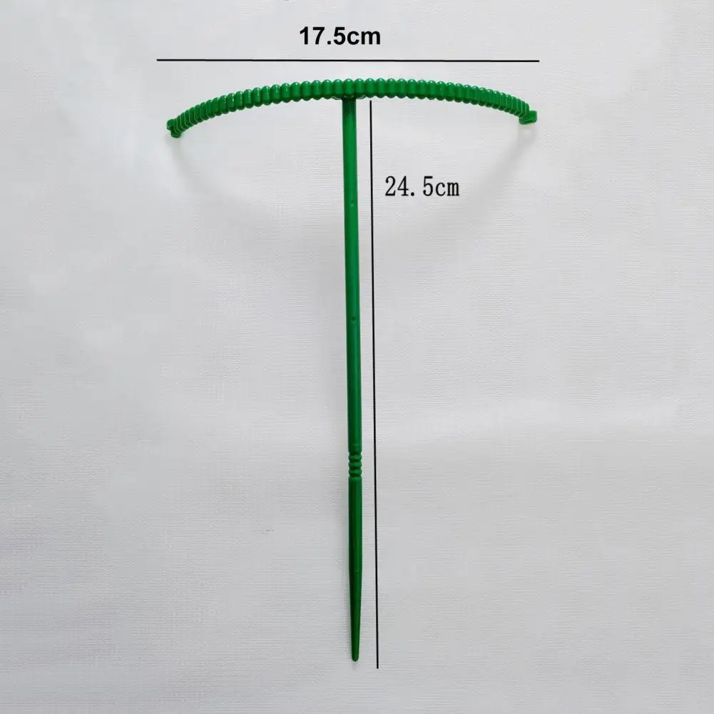 Garden Plant Support Cage Plie Flower Stand Holder Plastic Semicircle Greenhouses Orchard Fixing Rod Gardening Bonsai Tool