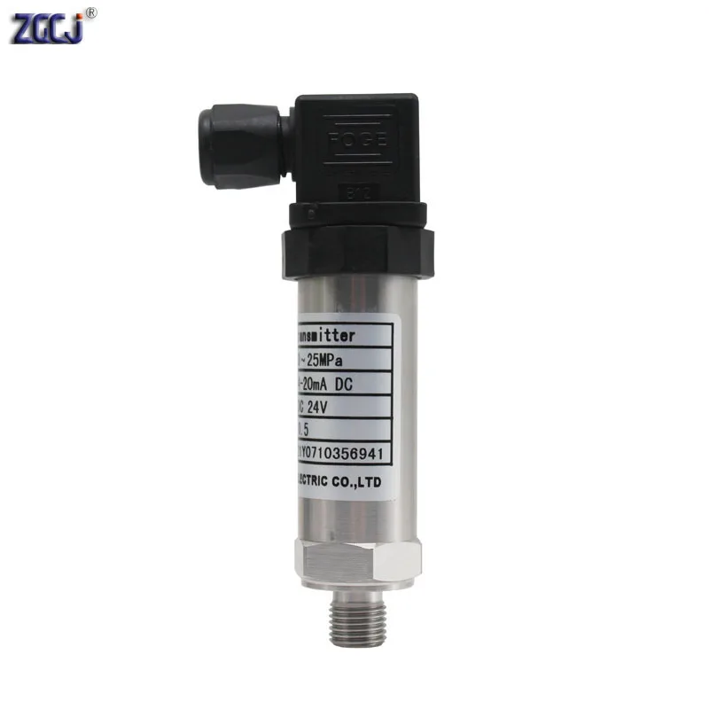 G1/4 Thread 0-10kPa 20kPa 30kPa 40kPa 60kPa 100kPa 0.16MPa 1MPa 10MPa 40MPa 60MPa Pressure Transmitter 4-20mA DC Pressure Sensor