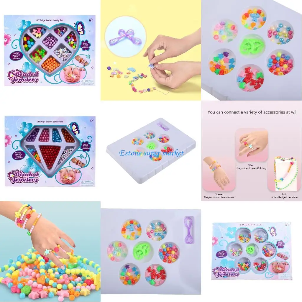 

090B Ювелирные изделия для создания ювелирных изделий искусства и ремесла для девочек в возрасте 7-14 лет Детская игрушка