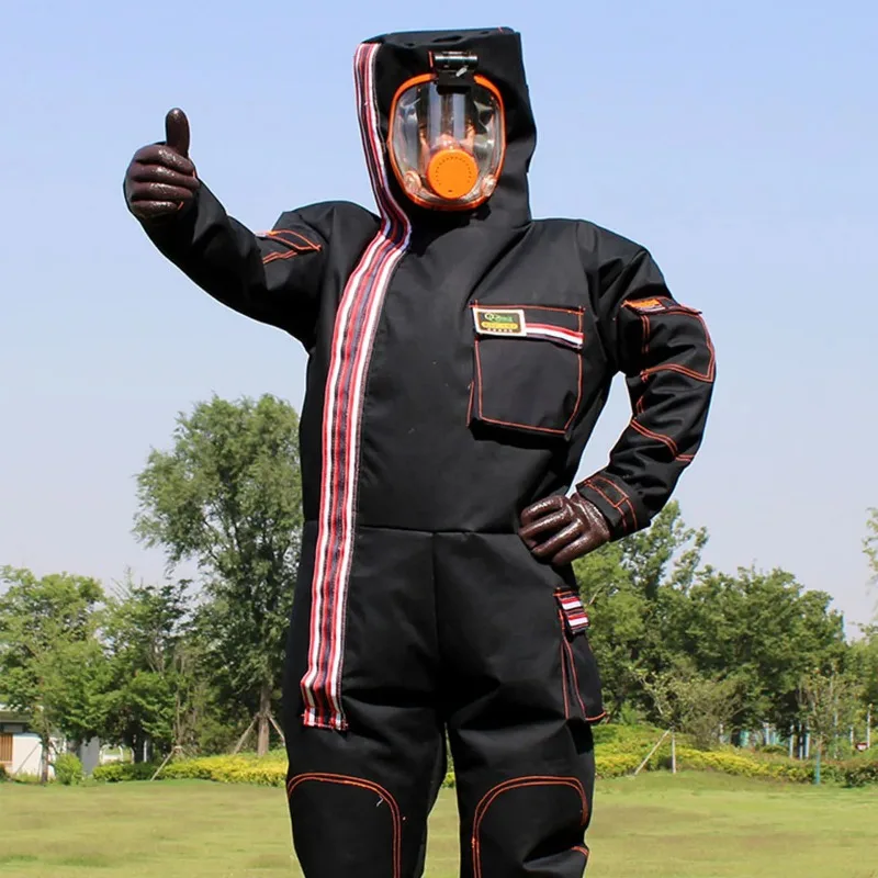 

Костюм для ловли шерша, которую можно стирать в машине, одежда против пчел, полный комплект дышащего специального защитного оборудования для осы, пчеловодства