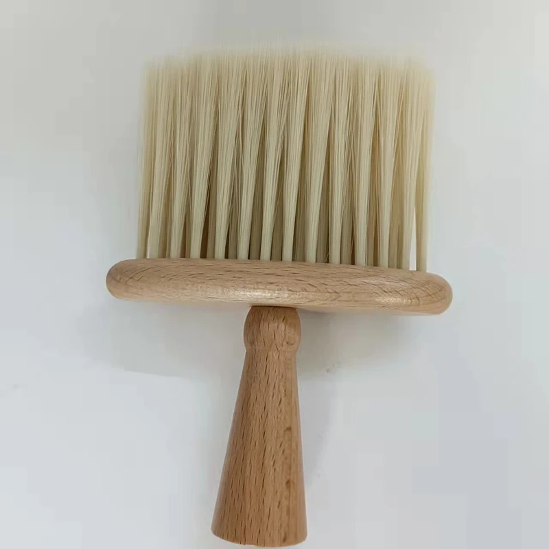 High density super soft detail brush, multifunctional car cleaning brush, car interior dust removal brush, wooden handle soft