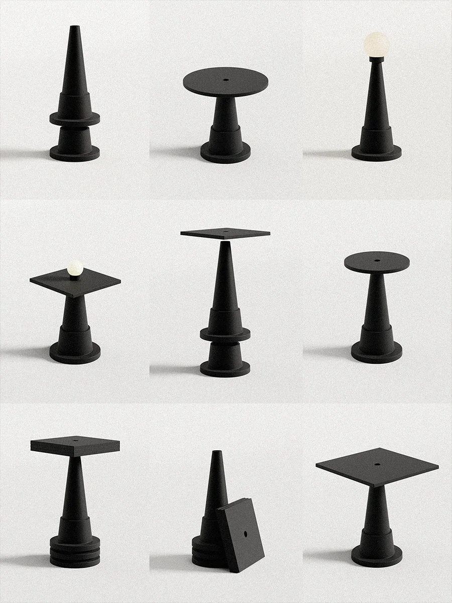 Round bar table Home casual table Cafe Bar and chairs High Original design