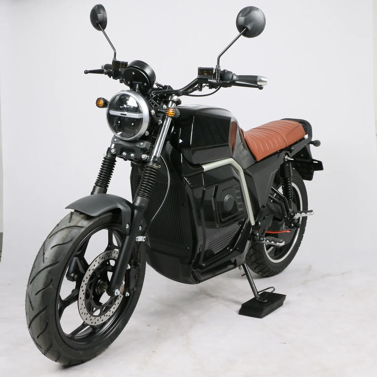 5000W High Power Motor Electric Motorcycle Scooter Vintage Style Design Electric Scooters 40-80Ah Optional Off-road Motorcycles