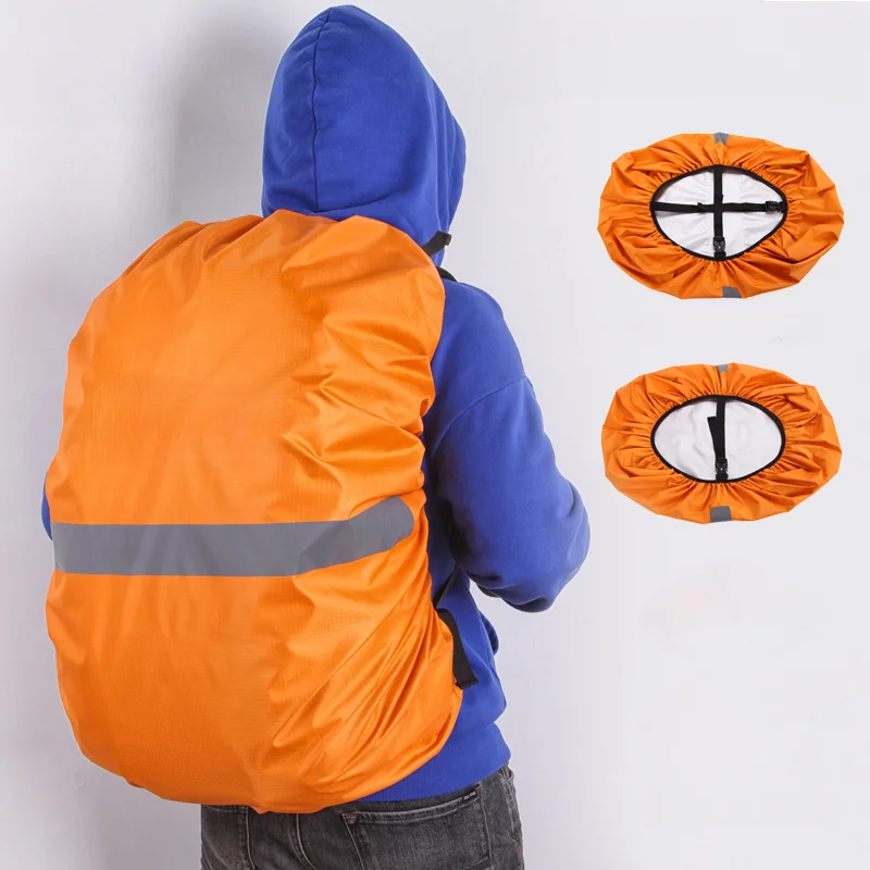 Waterproof  Backpack Rain Cover Outdoor Hiking Climbing Bag Cover Cross Buckle Waterproof Rain Cover for Backpack