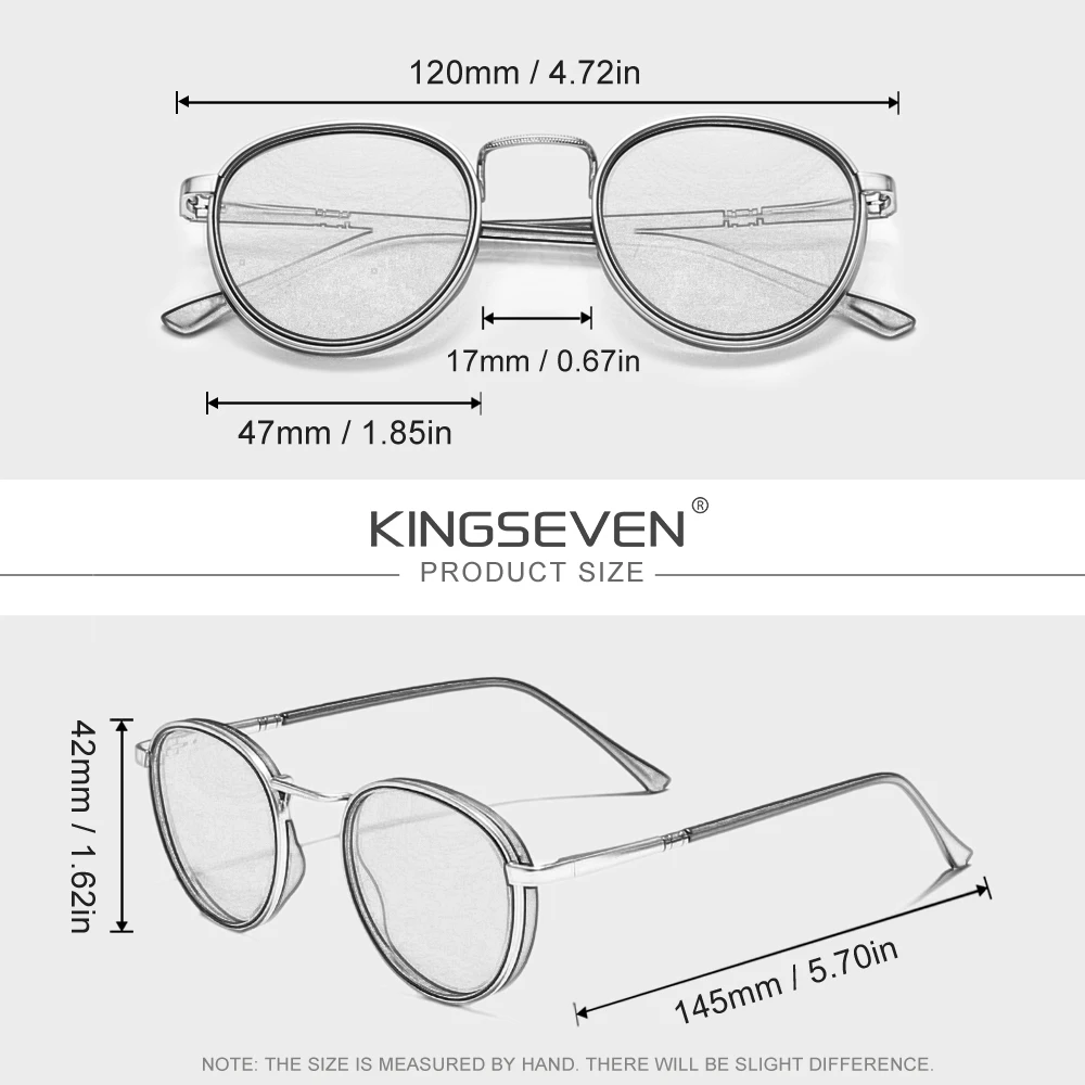 KINGSEVEN Round Frame Sunglass - огляд і ціна Men'S Fashion For 30 Year Olds